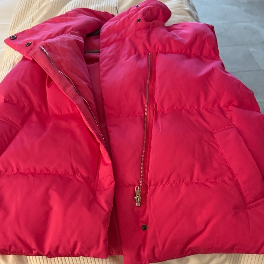 Women's TCEC Funnel Neck Puffer Vest - Picture 6 of 11